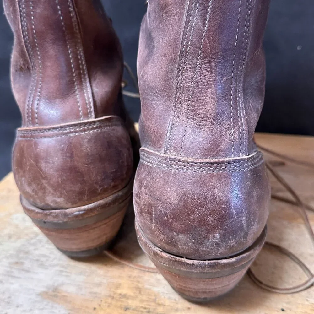 Justin Boots Vintage Granny Roper boot Size 10 - Picture 6 of 15